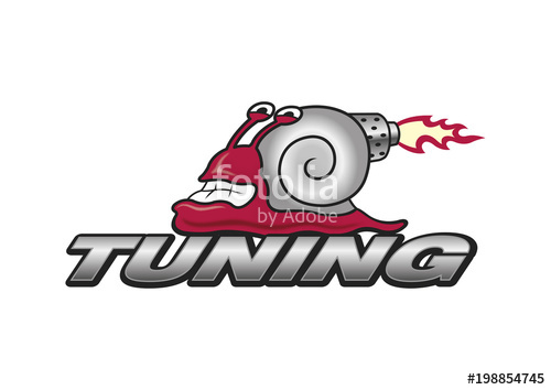 500x354 Funny Tuning Logo Turbo Snail, Symbol, Vector, Car Sport Stock