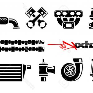 300x300 Vector Cartoon Turbo Engine With Sarahgardan