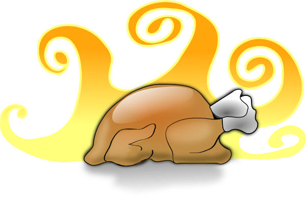 600x390 Hot Thanksgiving Turkey Clip Art