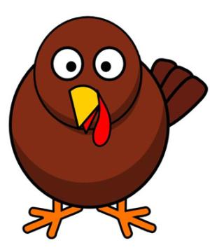300x360 Turkey Clipart Vector