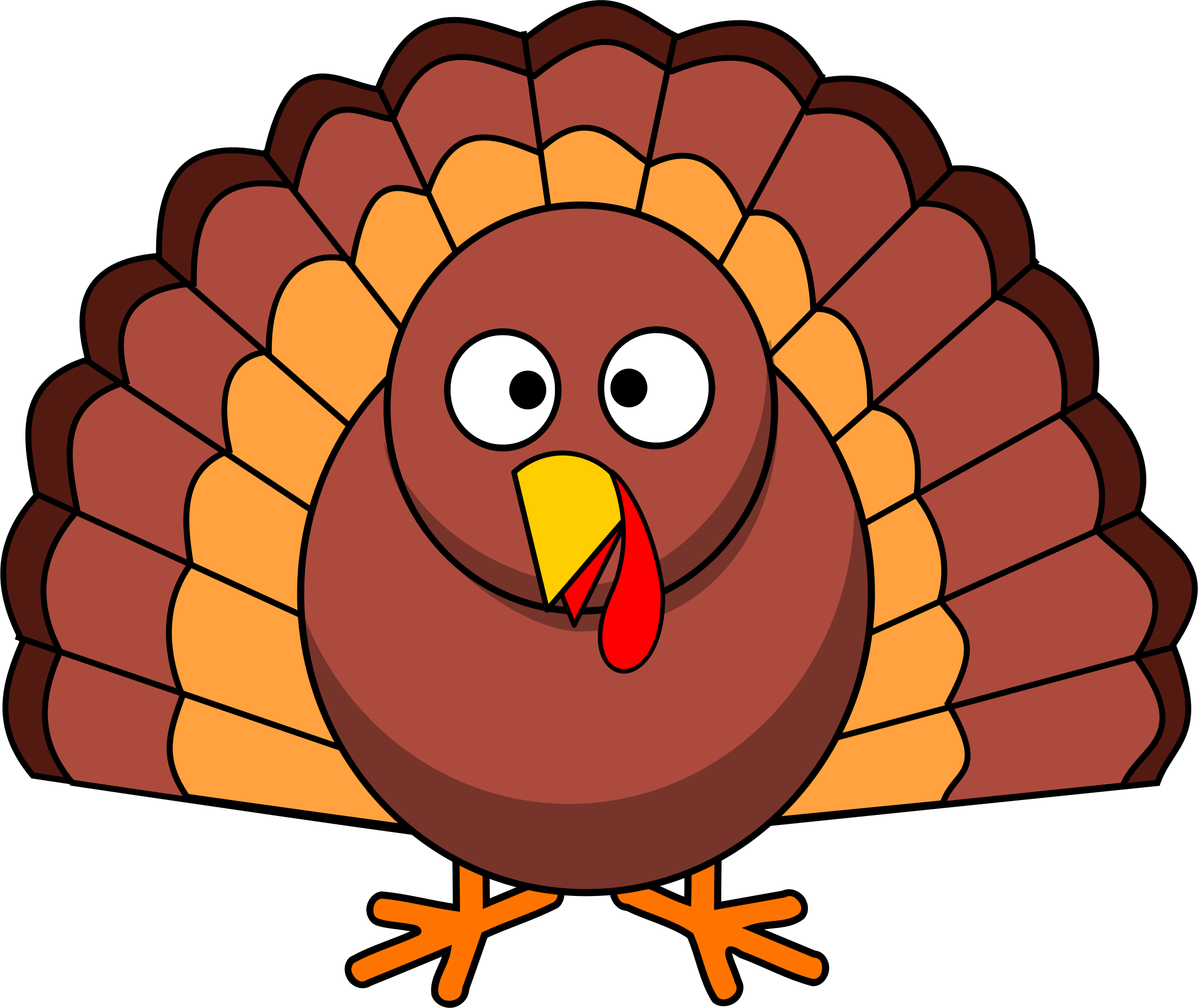 2172x1827 Use These Turkey Vector Clipart