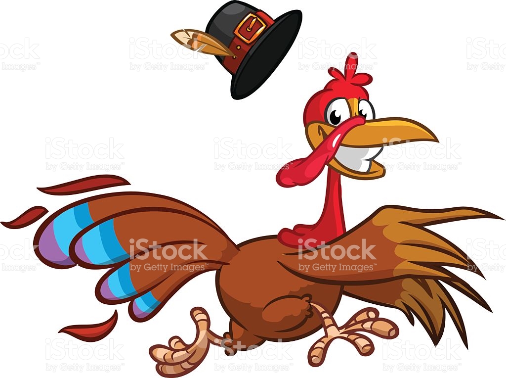 1024x764 Happy Turkey Silhouette Clipart Free Cliparts Download Images
