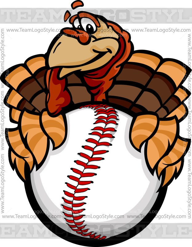 624x800 Baseball Turkey Clip Art