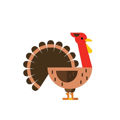 416x416 Turkey Vector Illustration Premium Clipart