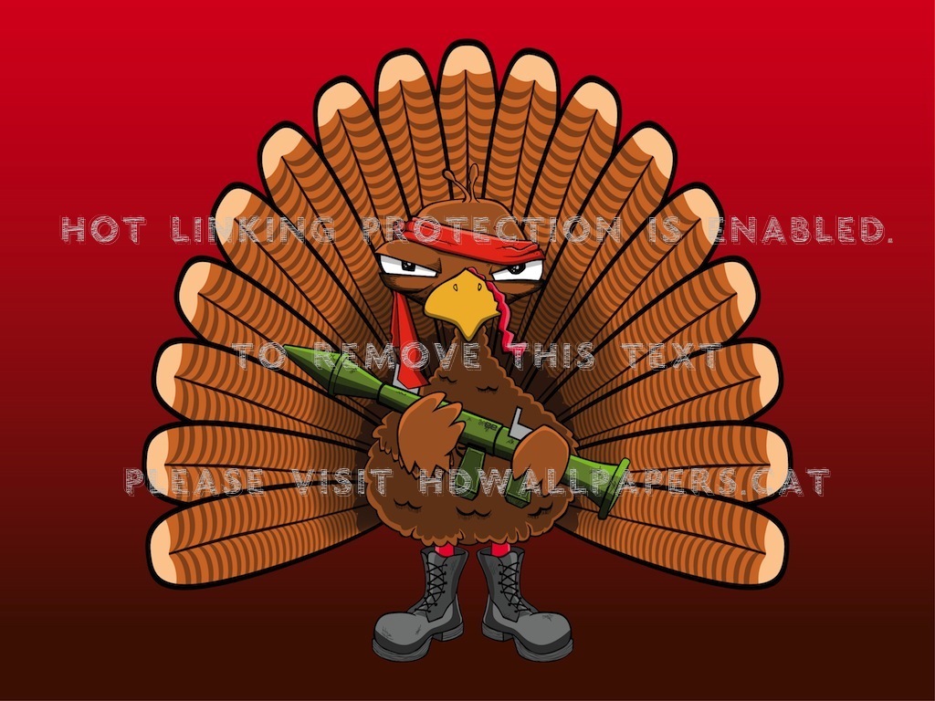 1024x768 Turkey Vector Clipart Funny Abstract