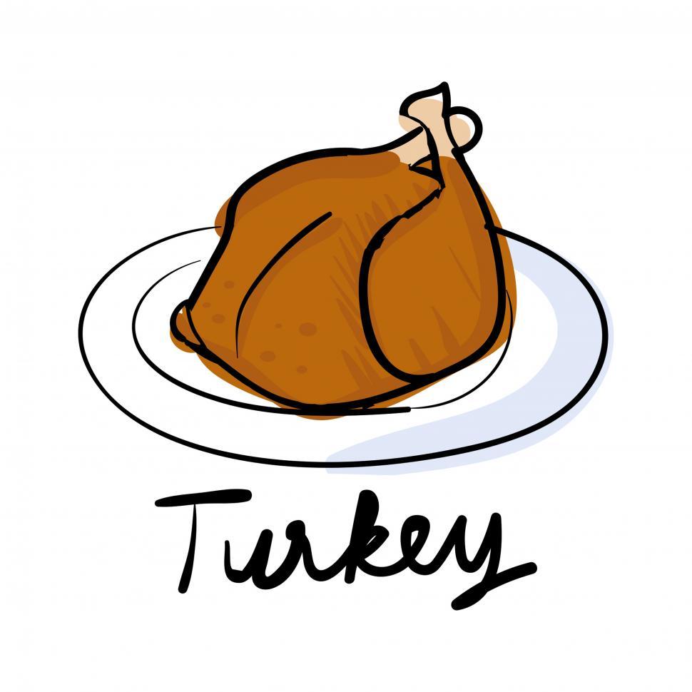 Get Free Stock Photos Of Roasted Turkey Vector Icon Online 970x970 Get Free Stock Photos Of Roasted Turkey Vector Icon Online