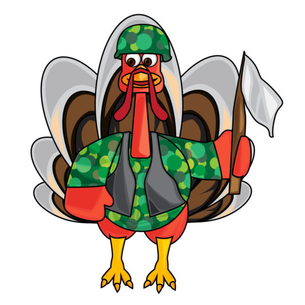 Military Turkey Vector 600x600 Military Turkey Vector