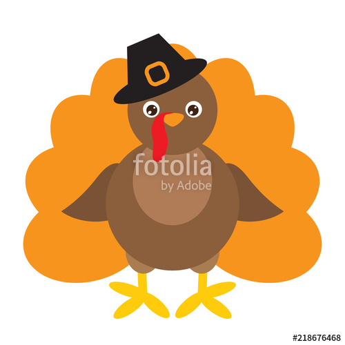 Turkey Vector Cartoon Illustration Stock Image And Royalty Free 500x500 Turkey Vector Cartoon Illustration Stock Image And Royalty Free