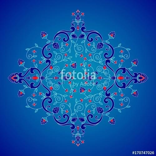 Turkish Wallpaper Floral Pattern Vector Element Vintage Spa 500x500 Turkish Wallpaper Floral Pattern Vector Element Vintage Spa