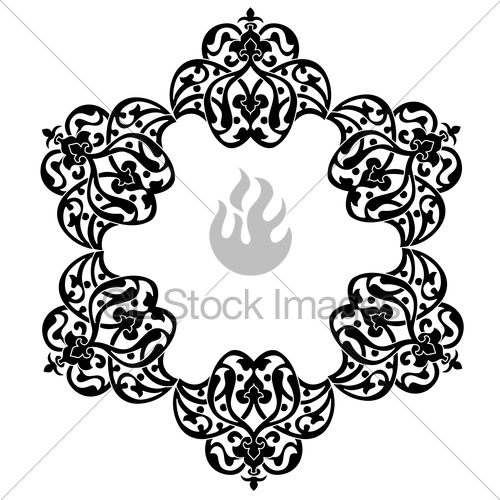 Antique Ottoman Turkish Pattern Vector Design Gl Stock Images 500x500 Antique Ottoman Turkish Pattern Vector Design Gl Stock Images