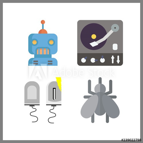 Arm Icon Vector Illustration Arm Set Robot And Turntable Icons 500x500 Arm Icon Vector Illustration Arm Set Robot And Turntable Icons