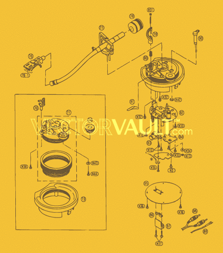 Buy Vector Turntable Arm Royalty Free Illustration 442x500 Buy Vector Turntable Arm Royalty Free Illustration