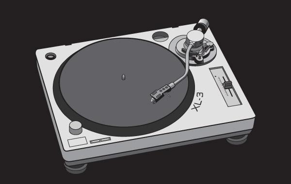 Free Vector Turntable 600x380 Free Vector Turntable