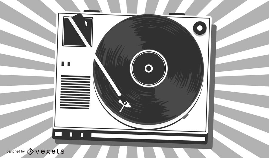 Music Turntable Vector 900x529 Music Turntable Vector