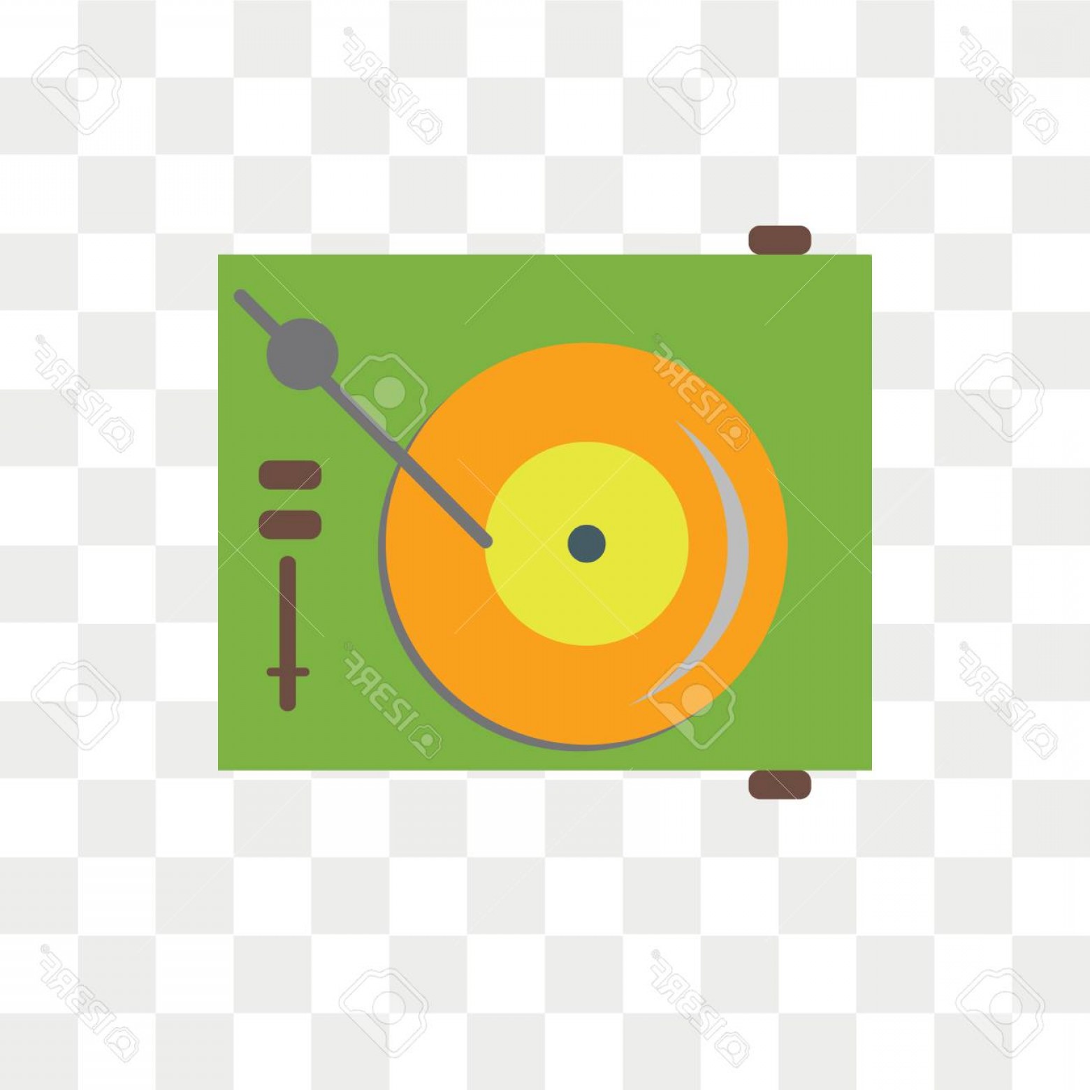 Photostock Vector Turntable Vector Icon Isolated On Transparent 1560x1560 Photostock Vector Turntable Vector Icon Isolated On Transparent