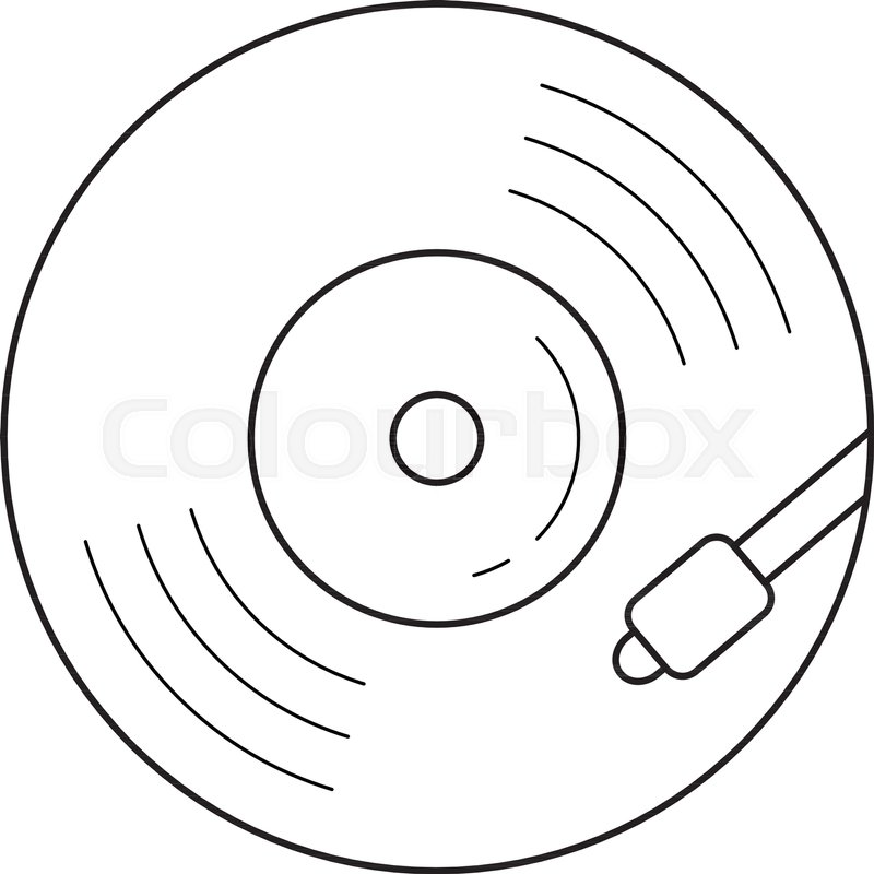 Vinyl Turntable Vector Line Icon Stock Vector Colourbox 800x800 Vinyl Turntable Vector Line Icon Stock Vector Colourbox