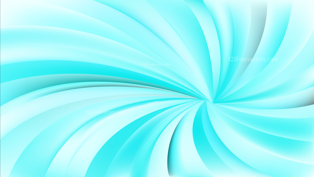 Turquoise And White Twist Swirl Rays Background Vector Art 1280x720 Turquoise And White Twist Swirl Rays Background Vector Art