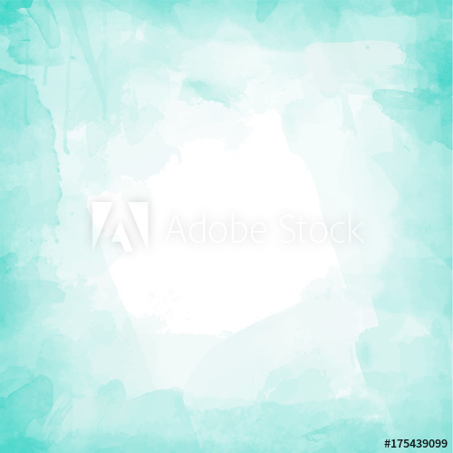 Turquoise Watercolor Background Vector 500x500 Turquoise Watercolor Background Vector
