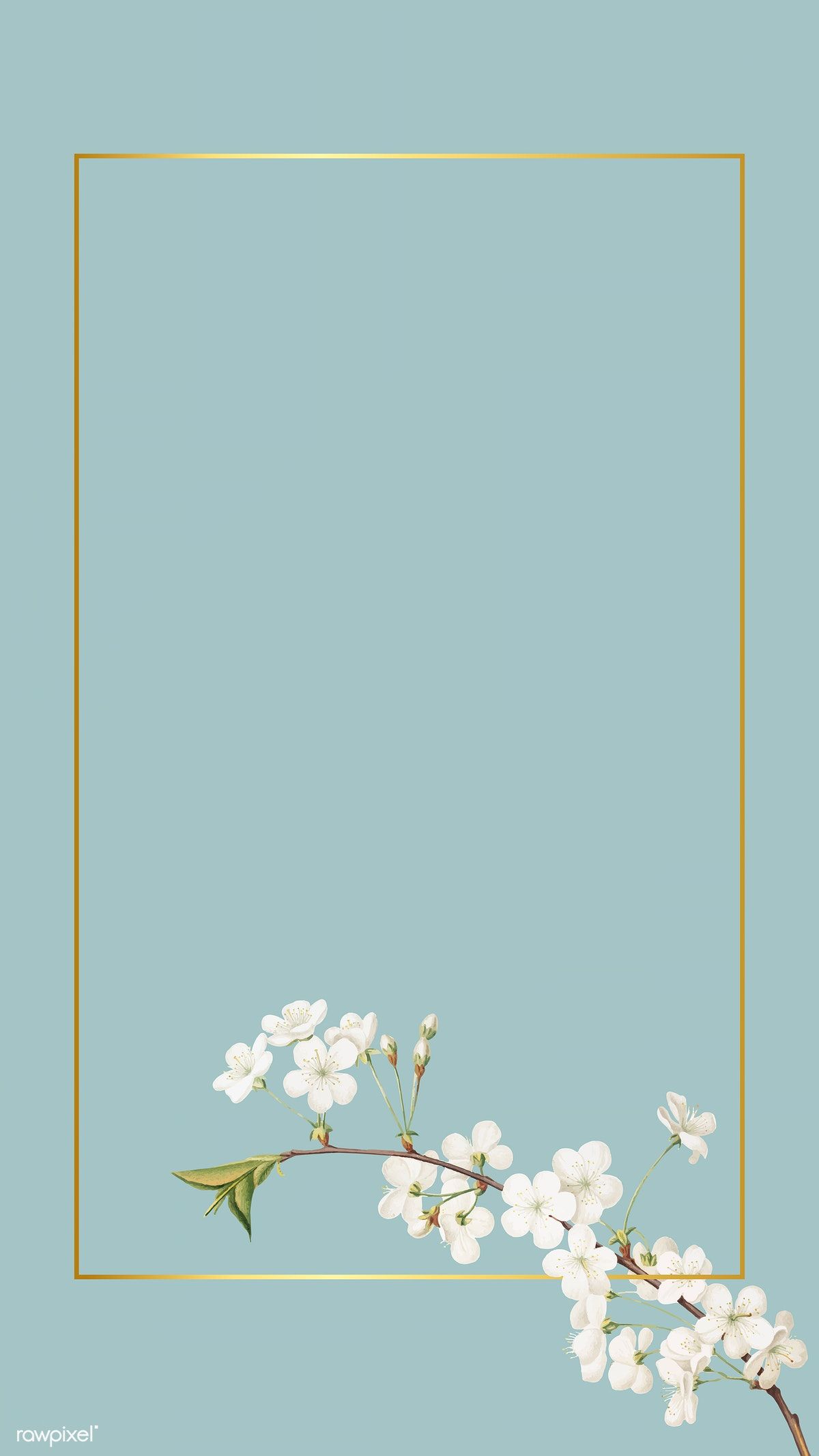 Download Premium Illustration Of Tiny White Flower On Turquoise 1200x2133 Download Premium Illustration Of Tiny White Flower On Turquoise