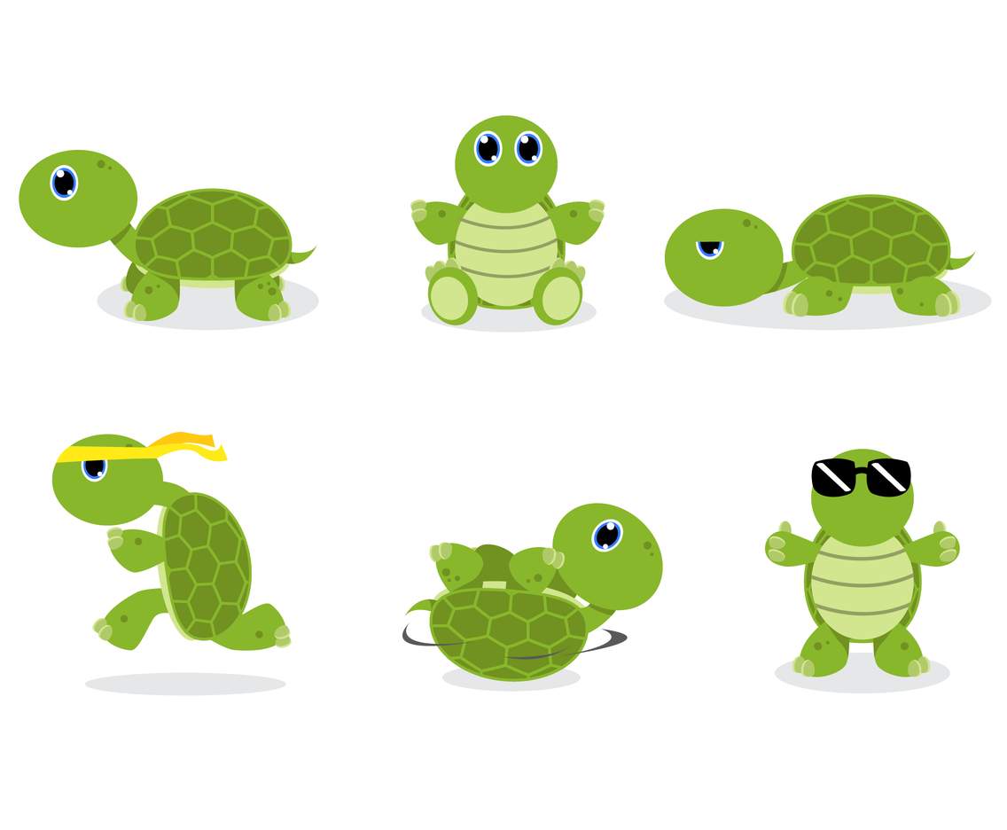 1136x936 Free Cartoon Turtle Vector Vector Art Graphics