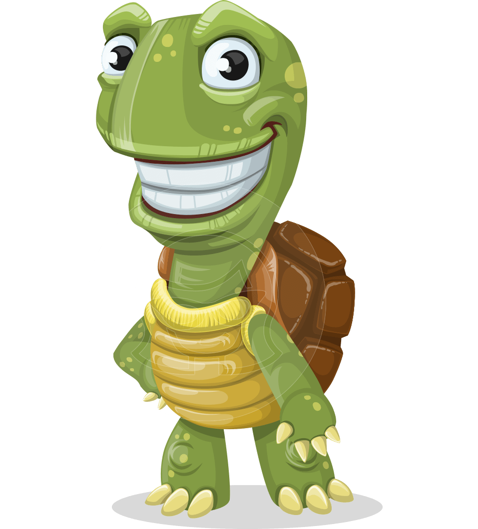 957x1060 Turtle Cartoon Vector Character Aka Juan The Joyful Graphicmama