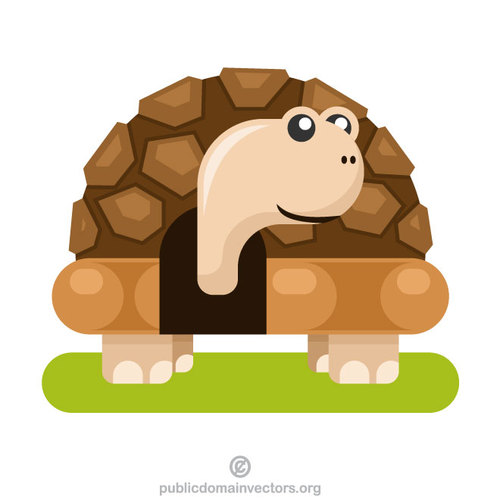 500x500 Turtle Cartoon Vector Graphics