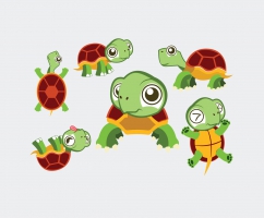 242x200 Turtle Free Vector Graphic Art Free Download