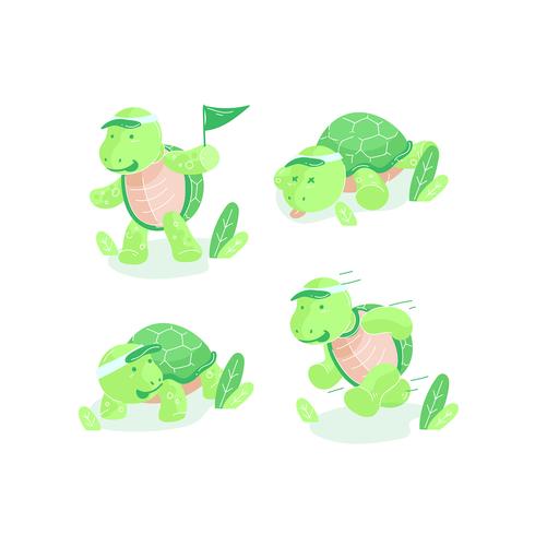 490x490 Turtles Cartoon Vector