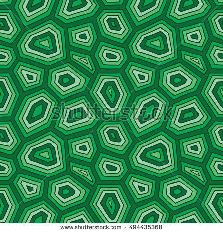 450x470 Ornate Turtle Shell Pattern Vector Seamless Pattern With Hand