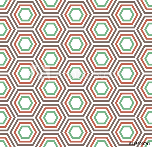 500x483 Geometric Seamless Turtle Shell Pattern