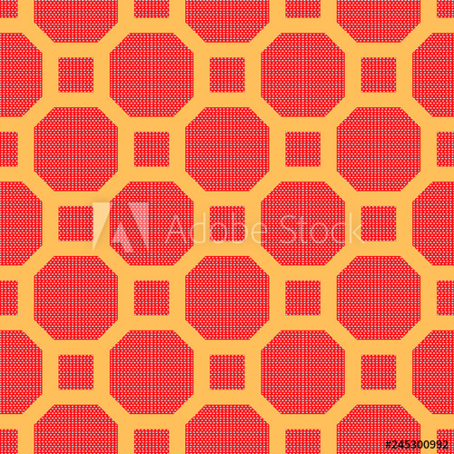 500x500 Japanese Turtle Shell Pattern