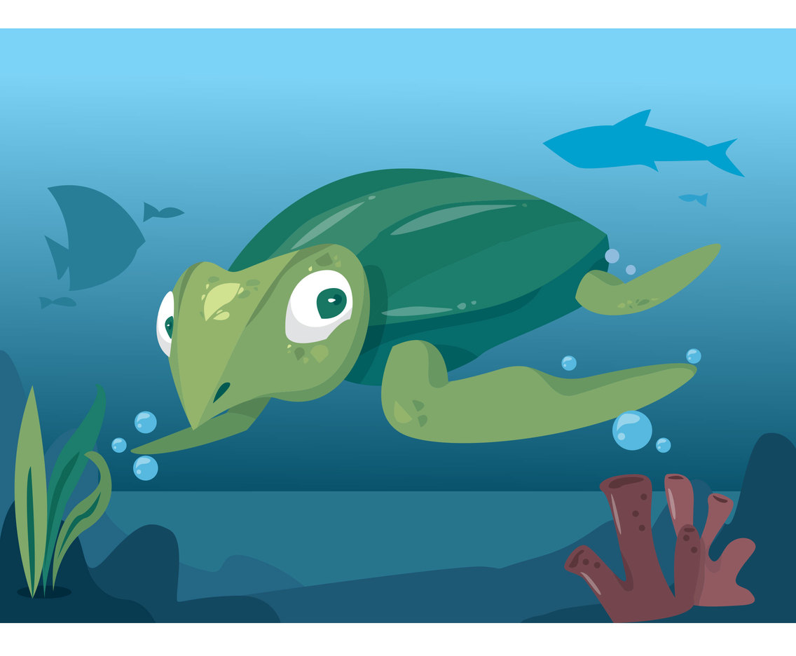 Cartoon Turtle Vector Design Vector Art Graphics 1136x936 Cartoon Turtle Vector Design Vector Art Graphics
