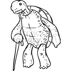 300x300 Old Turtle Vector Rf Clip Art Images Clipart Royalty Free Gif