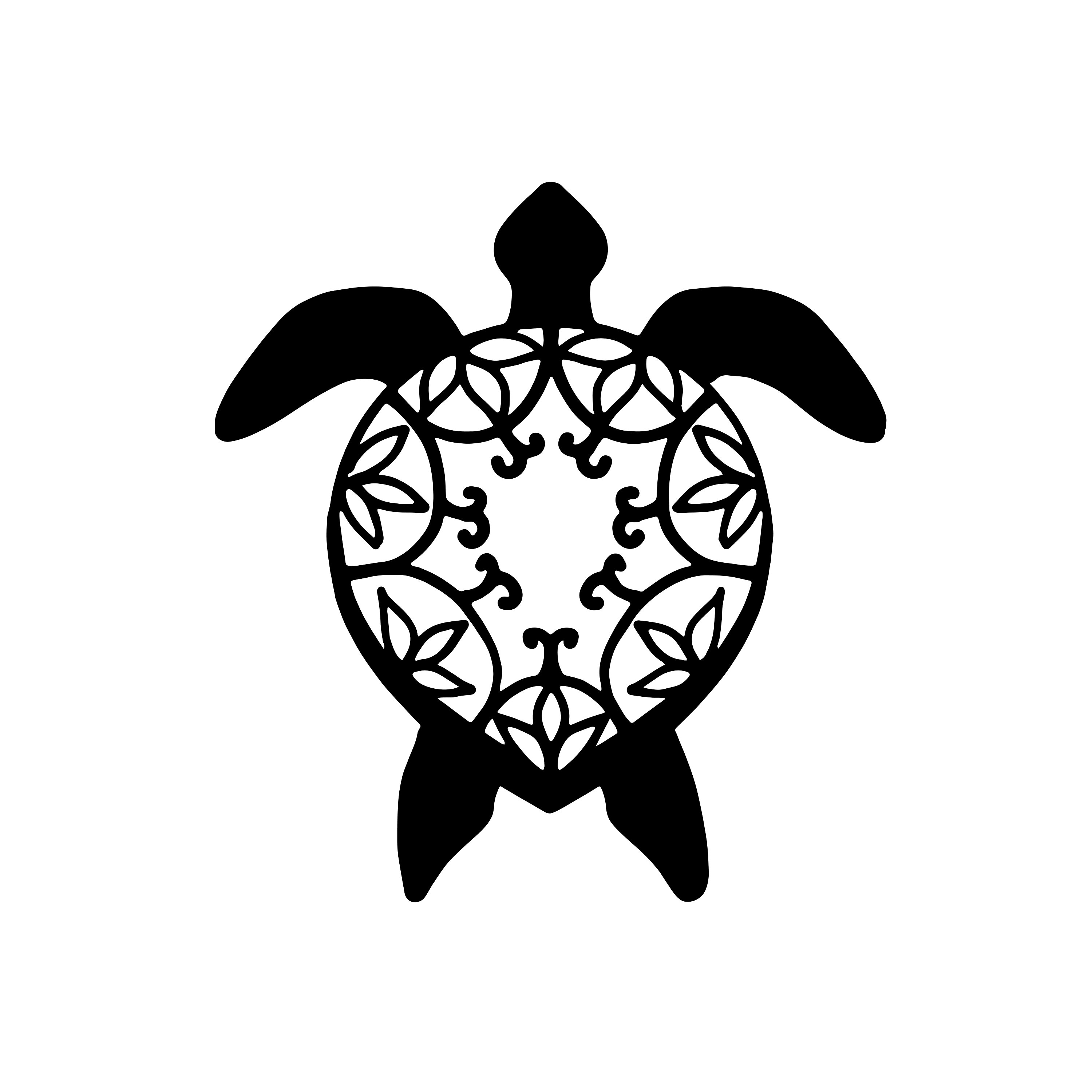 3000x3000 Native Turtle Design Turtle Clip Art Native American Etsy