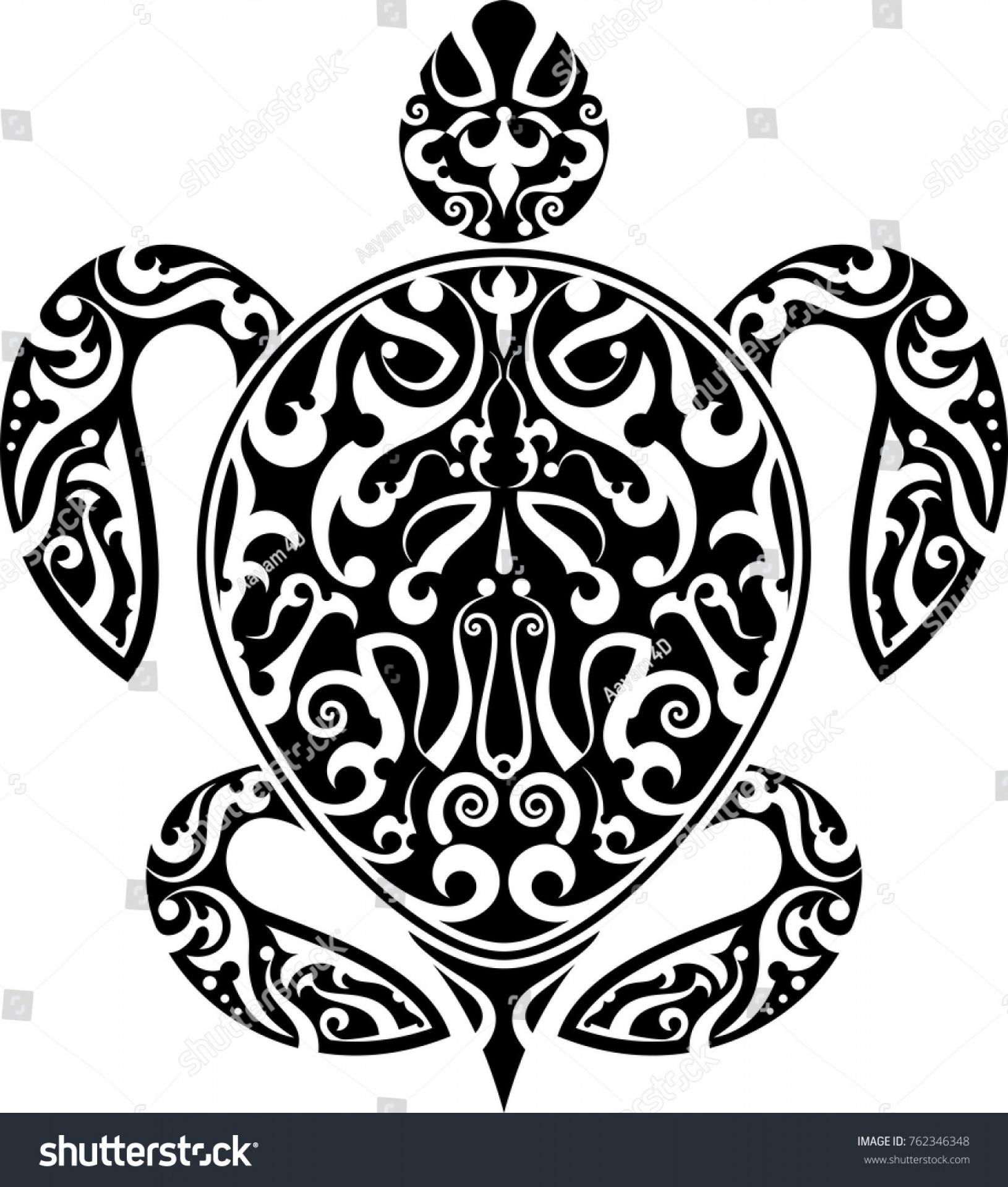 1630x1920 Hd Turtle Vector Art Free
