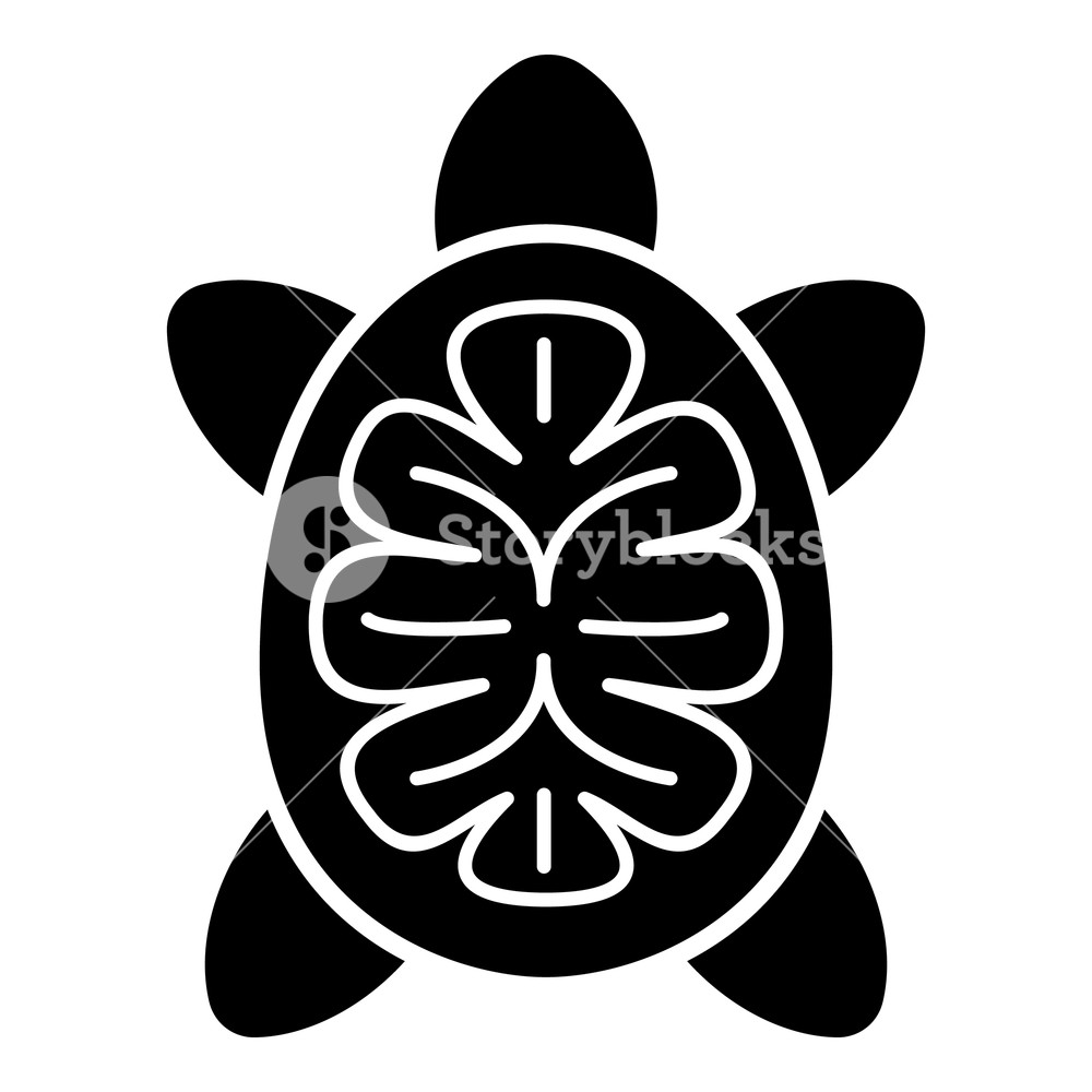 1000x1000 Turtle Icon Simple Illustration Of Turtle Vector Icon For Web