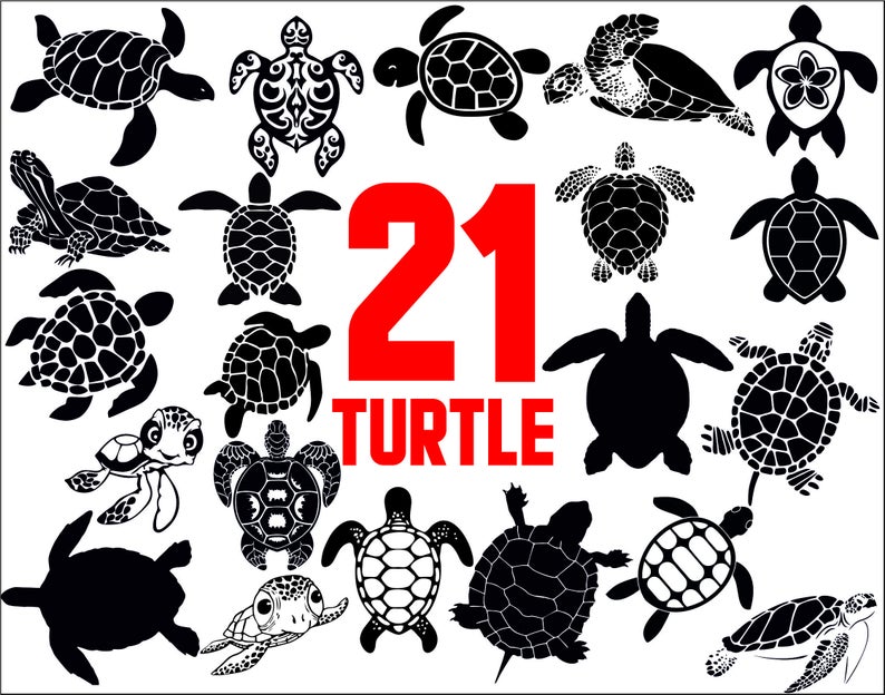 794x624 Turtle Svgturtle Silhouetteturtle Clipartturtles Svgturtle Etsy