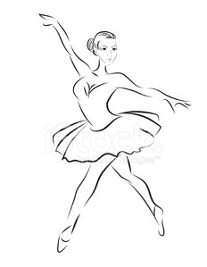 Vector Contour Sketch Of Ballet Dancer Stock Vectors 232x299 Vector Contour Sketch Of Ballet Dancer Stock Vectors