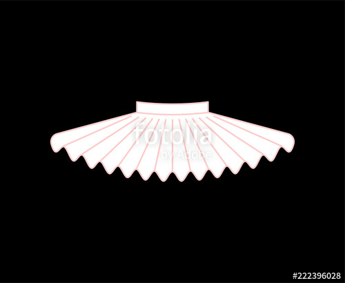 Ballet Tutu Isolated Skirt Of Ballerina Vector Illustration 500x410 Ballet Tutu Isolated Skirt Of Ballerina Vector Illustration