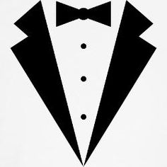 Download Tuxedo Outline Drawing at PaintingValley.com | Explore ...