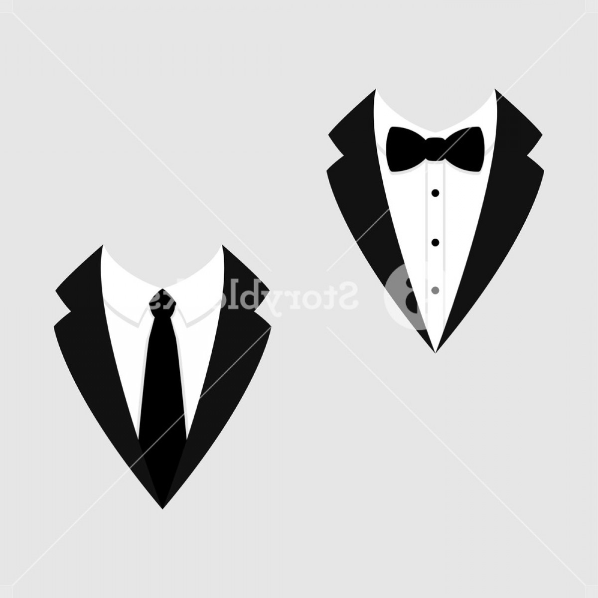 Tuxedo Shirt Vector at Vectorified.com | Collection of Tuxedo Shirt