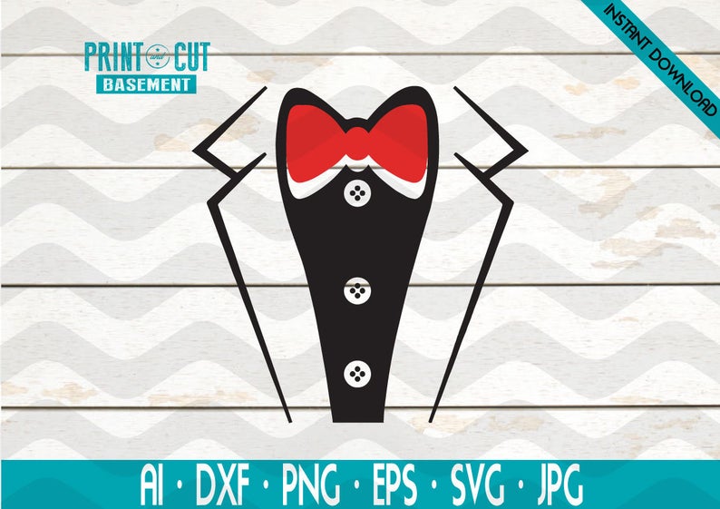 794x561 Tuxedo Shirt Funny Clothes Vector Bowtie Men Shirt Tuxedo Etsy