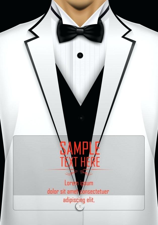 Tuxedo Shirt Template 626x893 Tuxedo Shirt Template