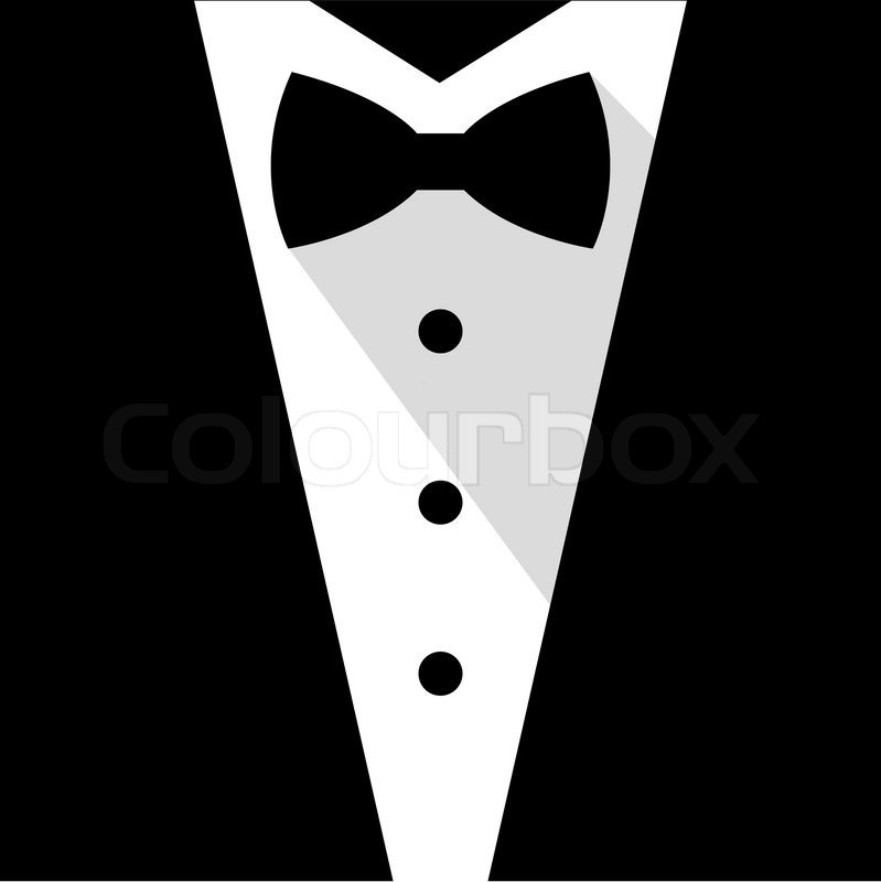 Tuxedo Silhouette Vector