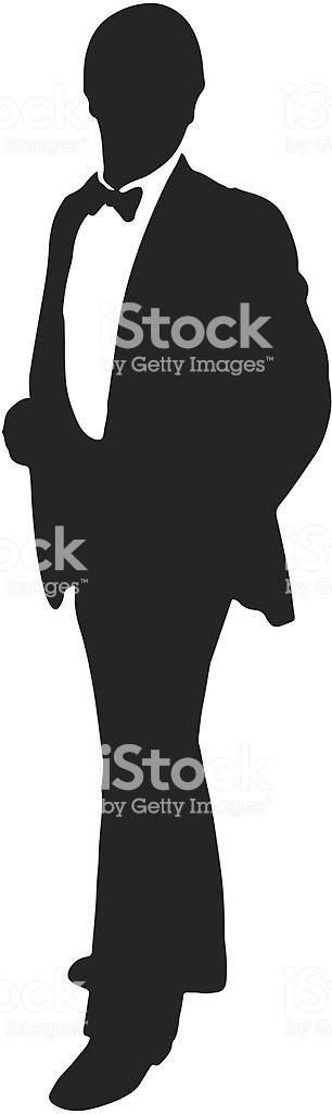 306x1024 Collection Of 'man In Tux Silhouette' Download More Than