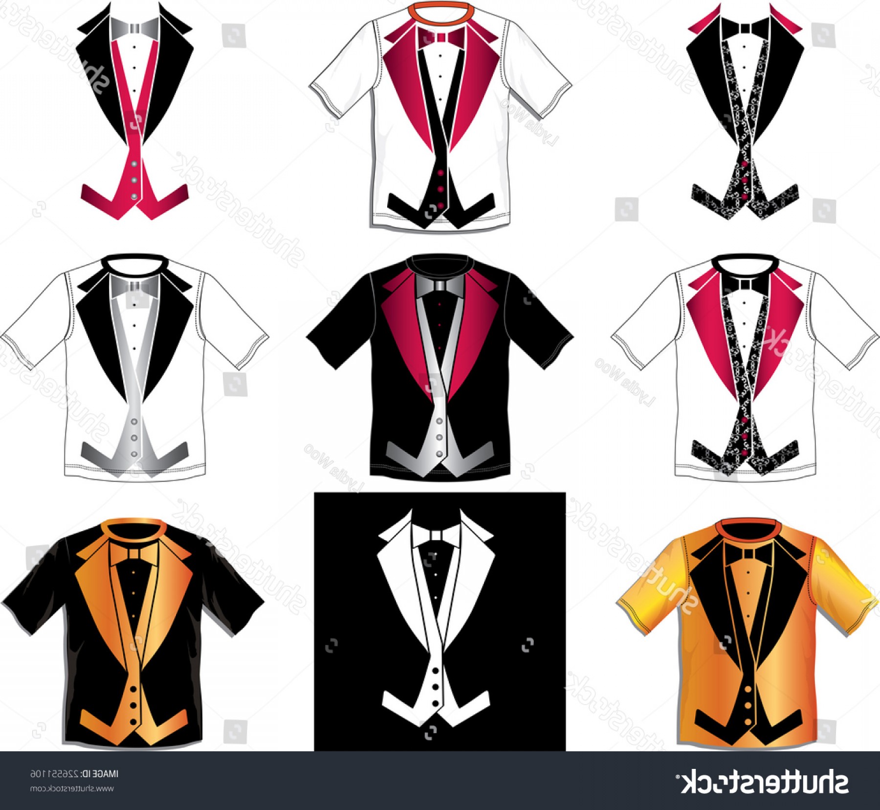 1800x1656 Tuxedo Tshirt Vector Design Set Nine Soidergi