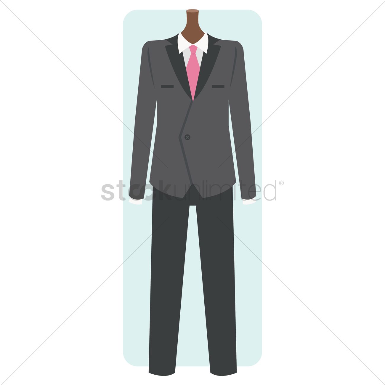 1300x1300 Tuxedo Vector Image