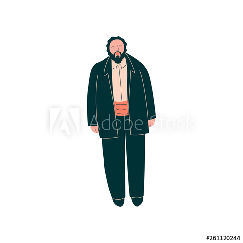 500x500 Male Opera Singer Performing On Stage, Man Giving Representation