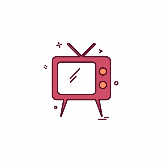 640x640 Tv Icon Design Vector, Tv, Icon, Symbol Png And Vector
