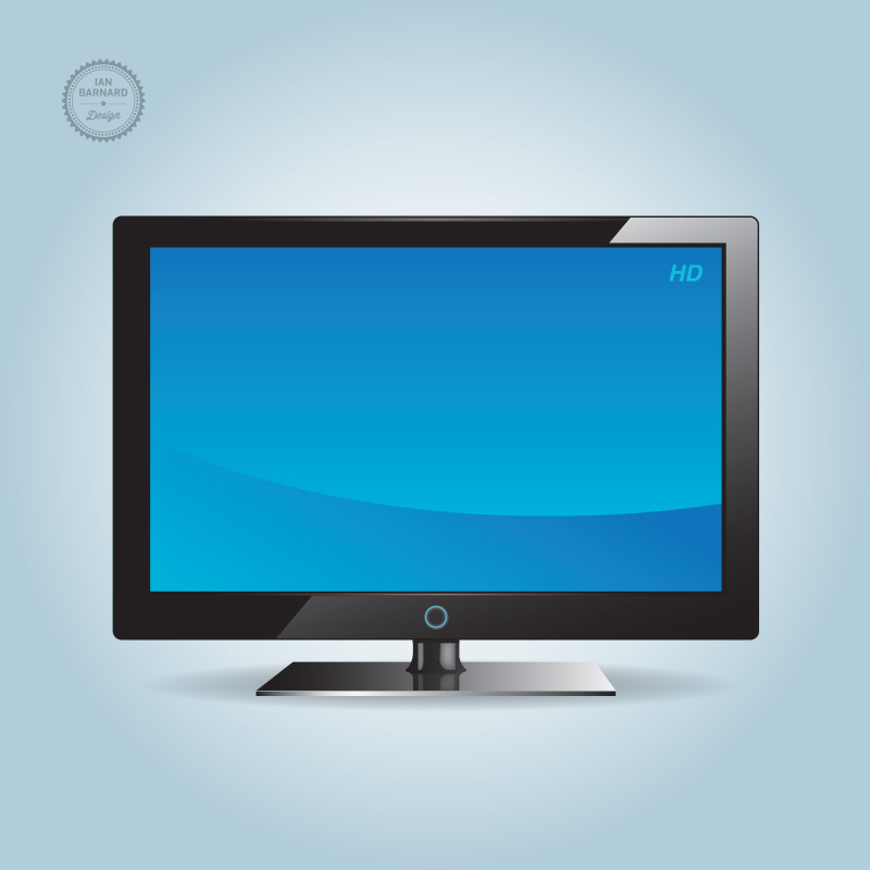 800x800 Free Hd Tv Vector Icon Ian Barnard